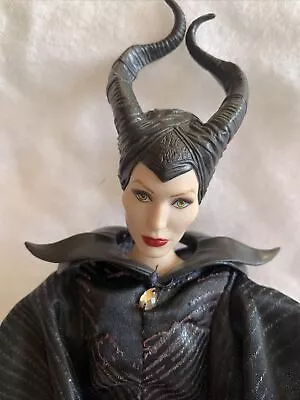 Disney Barbie Maleficent Doll RARE Dark Beauty Jakks Pacific Angelina Jolie 2014 • $42.73