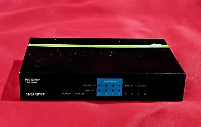 TRENDnet TPE-S44 8-Port Fast  PoE Ethernet Switch Only • $17.99