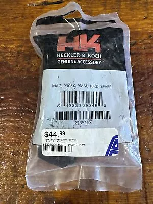 Heckler & Koch 10rd 9mm Factory OEM Magazine H&K VP9SK P30SK HK 223515S • $42