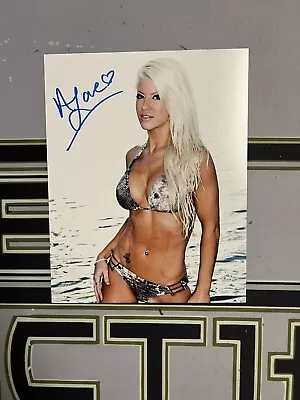 Autographed 8x10 Angelina Love Bikini IMPACT TNA Knockouts Signed Photo • $16.99