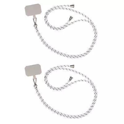 Universal Phone Case Lanyard Cord 160CM Holder Necklace Strap Neck Cable 2 Pcs • $6.99