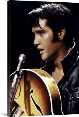 Elvis Presley Canvas Wall Art Print Music Home Decor • $49.99