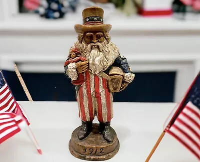 Vintage Memories Of Santa 1912 Reproduction Uncle Sam Stars & Stripes Patriotic • $12.99