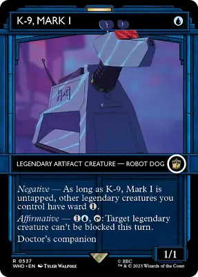 MTG - WHO - K-9 Mark I (Showcase) Near Mint #537 • £1.70