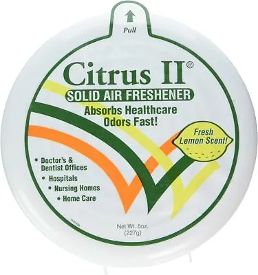 Citrus II Solid Air Freshener Fresh Lemon Scent Unique Formula • $28.69
