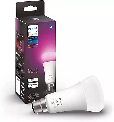 Philips Hue White And Colour Ambiance A67 High Brightness 100W 1600 Lumens Smart • $130.14