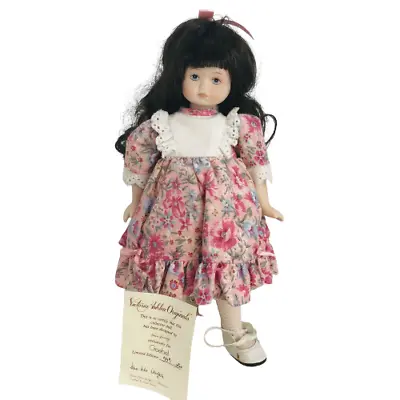 Victoria Ashlea Originals Goebel 10in Limited Edition Porcelain Doll 1993 Stand • $11.05