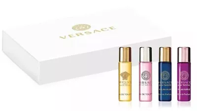 NEW - VERSACE 4 Piece Women's Eau De Toilette Perfume Spray Set NIB • $35.95