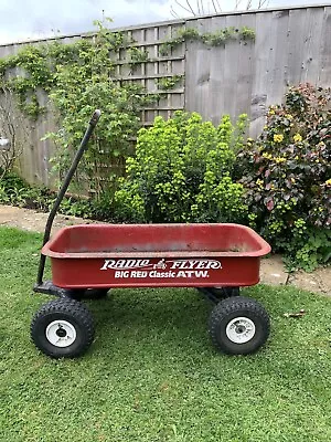 Vintage Radio Flyer - Big Red Classic All Terrain Wagon • £60