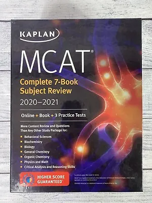 MCAT Complete 7-Book Subject Review 2020-2021: Online + Book + 3 Practice Tests  • $170