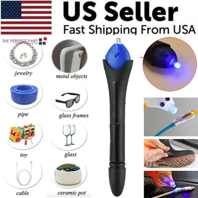 $7.01 • Buy 5 Second Fix Pen Uv Light Repair Glue Refill Liquid Welding Multi-Purpose Kit