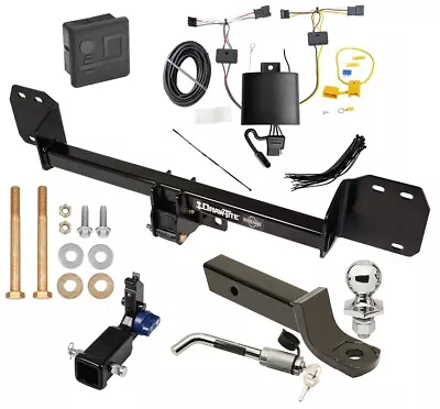 Trailer Hitch For 18-23 Volvo XC60 Hidden Removable Receiver Wiring 2  Ball Lock • $633.58