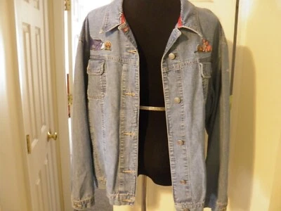 $13.99 • Buy Disneystore Piglet & Eeyore Denim Jacket Size Xxl