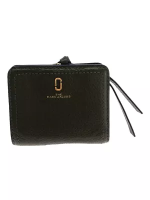 MARC JACOBS THE SOFTSHOT MINI COMPACT WALLET / 2-fold Wallet / Leather • $116.77