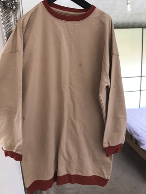£6 • Buy Boohoo Jumper Dress Contrast Trim Sweat DressSweatshirt