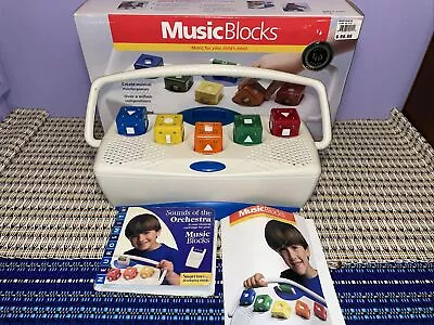 ✅Vtg 1998 Neurosmith Music Block Player W/ 5 Blocks&Orchestra Cartridge Vintage • $72