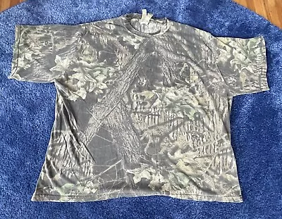 Vintage Mossy Oak Mens T Shirt Camo Size 3XL Hunting Camouflage Classic • $20