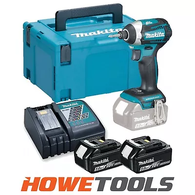 MAKITA DTD154RTJ 18v Impact Driver 1/4  Hex Drive • £262.14