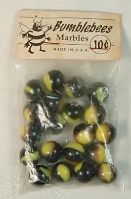 Bumblebees Made In Usa 20 Marbles In Bag  • $24.99