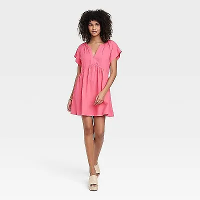 $6.99 • Buy Women's Short Sleeve Dress - Universal Thread