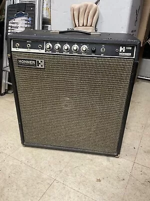 Vintage Hohner 1550 Bass Keyboard Combo Amplifier 1x15  Amp • $265.99