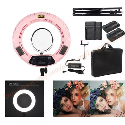 18'' 5500K Dimmable Beauty Makeup LED Light For Photography/Youtube Video/Selfie • £152.99