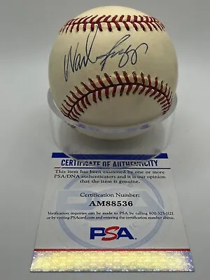 Wade Boggs Red Sox Yankees Signed Autograph Official OMLB Baseball PSA DNA *36 • $84.99