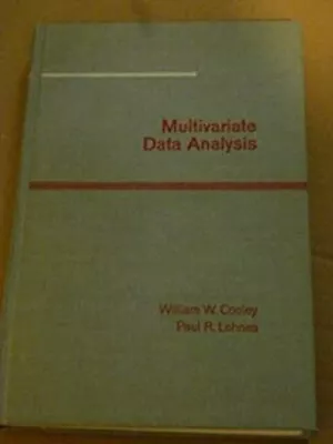 Multivariate Data Analysis Hardcover William W. Cooley • $6.03