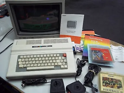 Tandy Vintage 128K Color Computer 3 Model 26-3334 & Monitor 26-3215 2 Games • $649.99