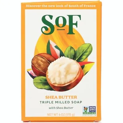 South Of France Triple Milled Soap - Shea Butter 6 Oz Bar(S) • $7.69