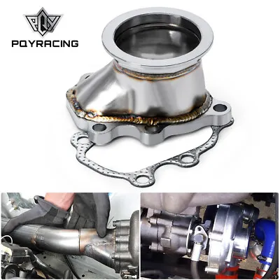 Turbo Down Pipe GT25 GT28 T25 T28 5 Bolt Flange To 2.5  Inch 63mm V Band Adapter • $38.50