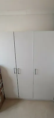 £159.99 • Buy IKEA Wardrobe DOMBAS 3 Door  / (£229rrp)/ 6 Shelves(modular) / Perfect Condition