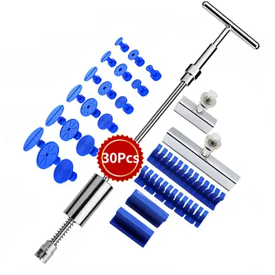 Car Body Slide Hammer Paintless Dent Repair Tools Puller Lifter Hail Removal Kit • $25.99