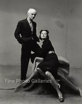 1947/91 Vintage IRVING PENN Max Ernst And Dorothea Tanning Quadritone Photo Art • $97.32