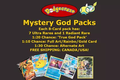 Pokemon TCG Mystery God Pack! • $14.52