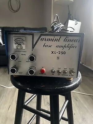 Rare Vintage Varmint Xl 250 Linear Amplifer Not For CB • $325