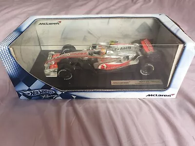 Hot Wheels Lewis Hamilton Mclaren Mp4-22scale 1:18original 2007 Boxed. • £80