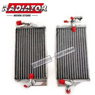 Polished Radiators For 2002 2003 2004 Honda CR125R CR 125R CR 125 R R&L Aluminum • $48.50