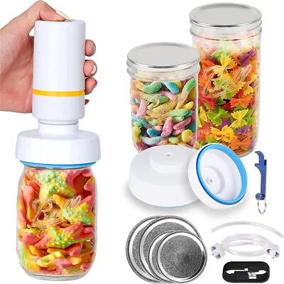 $21.99 • Buy Canning Jar Sealing Kit Vacuum Sealer For Use With Regular-mouth And Wide-mout
