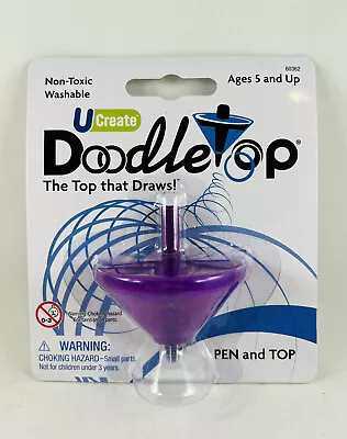 U-Create DOODLETOP Pen & Top The Top That Draws • $5.95