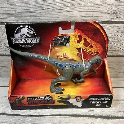 8  Mattel Jurassic World Velociraptor Blue Dinosaur Action Figure GFG67 Sounds • $25