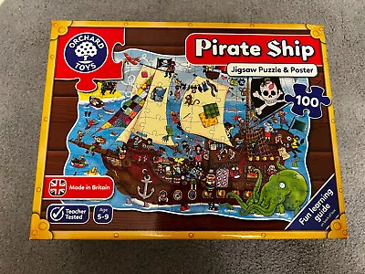 £6 • Buy Orchard Toys Pirate Ship Jigsaw Puzzle - ORCH228 (100 Piece)