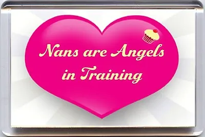  NANS Are Angels In Training  Fridge Magnet Unique Gift For All Occasions • $36.85