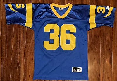 Jerome Bettis Los Angeles Rams Jersey Football Vintage St. Louis Size 48 Medium • $30