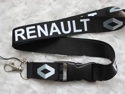 Renault Logo Lanyard For Neck Personal ID Card Strap Car Key Phone Holder • £2.97