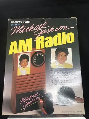 Michael Jackson Vanity Fair Ertl AM Radio Headphones 1984 MJJ Productions • $140.25