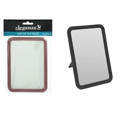 Flat Camping Mirror Assorted Colours  13 X 17.5cm • £8.41