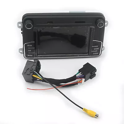 Car Radio CarPlay MIB RCD330 Plus Stereo&Adapter Fit For VW Jetta MK5 MK6 Passat • $265