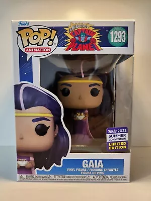 Captain Planet - Gaia SDCC 2023 Pop! Vinyl Figure #1293 • $15