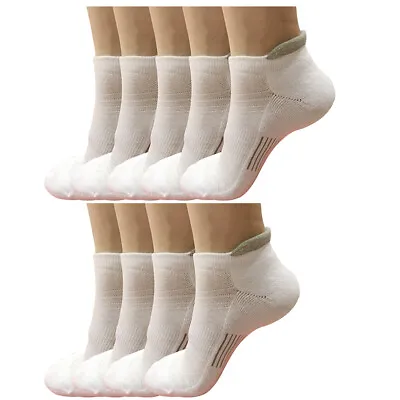 9pair Mens Low Cut Ankle Cotton Comfortable Athletic Cushion Sport Running Socks • $17.99